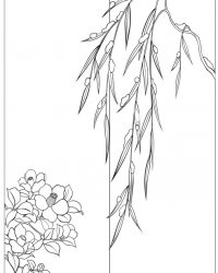 Пескоструйный рисунок Цветы 325